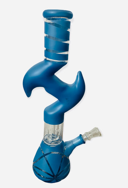 12” Frosted Zong Perk (blue)