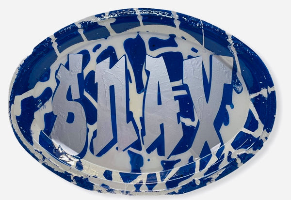 Snax Blue and Silver