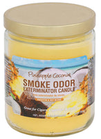Smoke odor eliminator candle